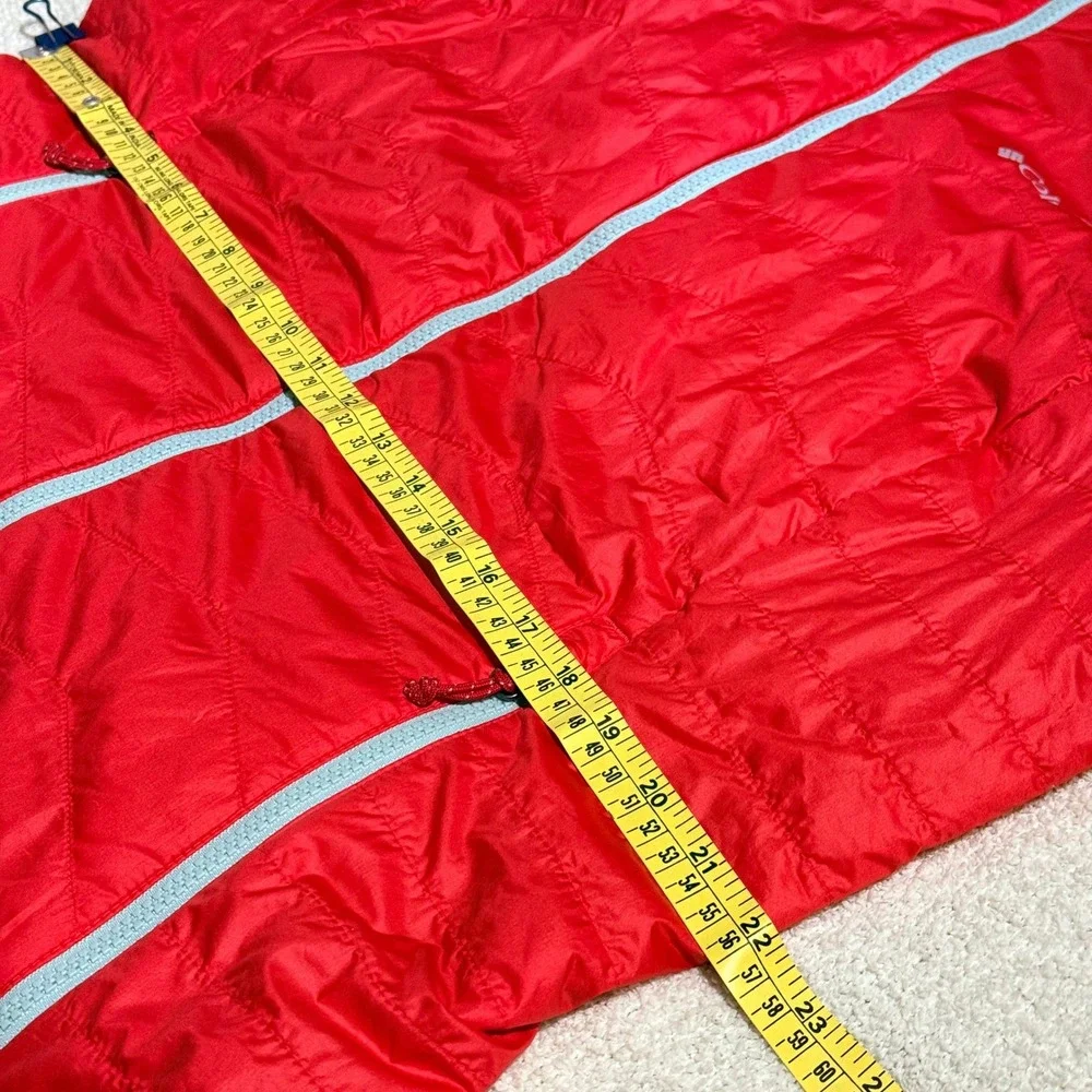 Columbia Sportswear Women L Red Bugaboo Omni-Heat Snow Ski Jacket Insulated